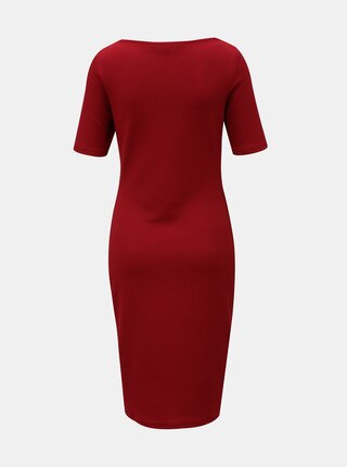 Červené šaty s krátkym rukávom Dorothy Perkins
