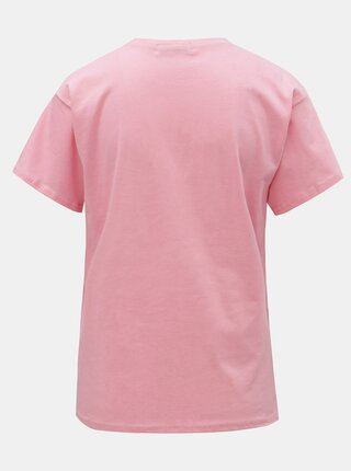 Ružové tričko s potlačou ELVI