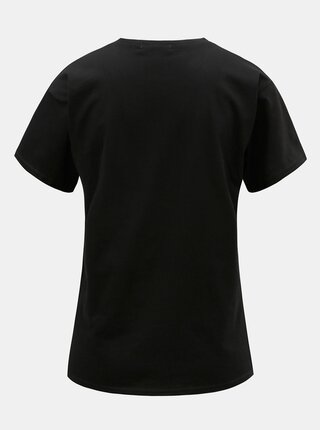 Čierne tričko s potlačou ELVI