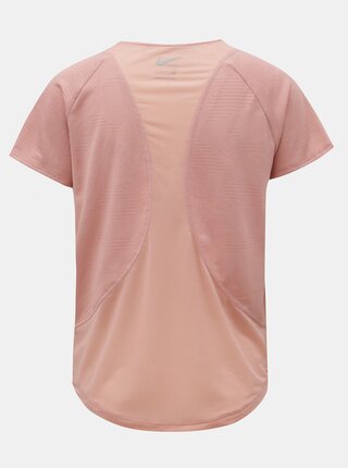 Ružové funkčné tričko s krátkym rukávom Nike