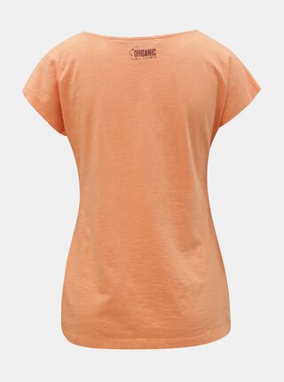 Oranžové dámske tričko s potlačou BUSHMAN Fredonia