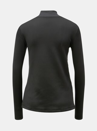 Čierne dámske funkčné tričko s prestrihom Nike