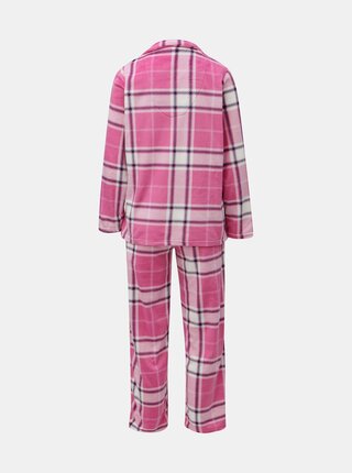 Ružové kárované dvojdielne pyžamo M&Co