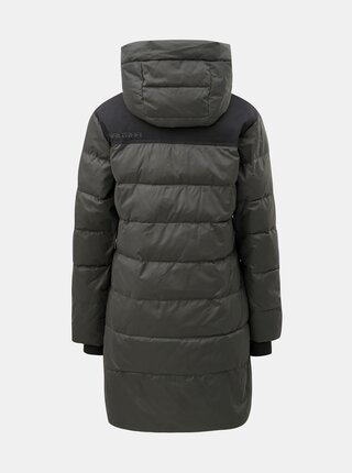 Tmavosivý zimný nepremokavý kabát Kari Traa Rothe