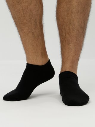Sada pěti párů černých pánských ponožek Jack & Jones Dongo