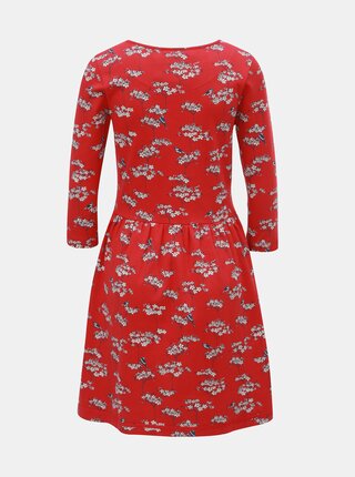 Červené kvetované šaty Brakeburn