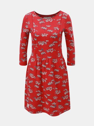 Červené kvetované šaty Brakeburn
