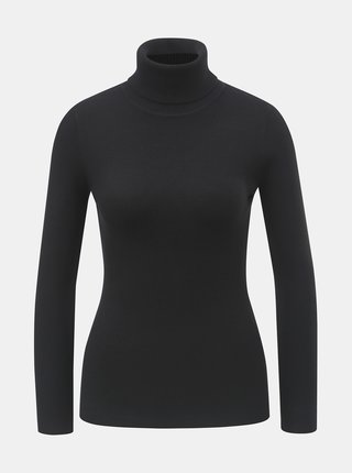 Čierny sveter s rolákom ZOOT