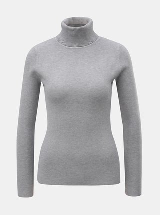 Sivý sveter s rolákom ZOOT