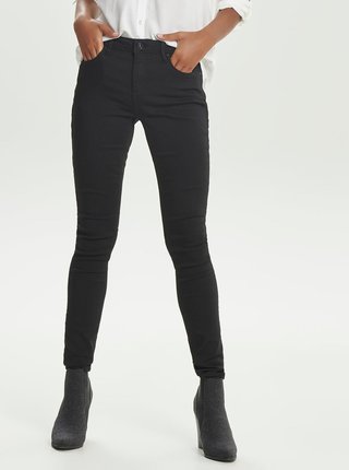 Černé skinny džíny s kapsami ONLY Carmen