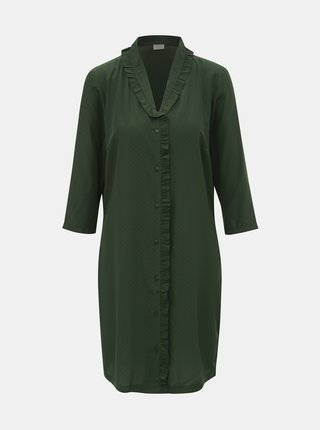 Zelené košeľové šaty Jacqueline de Yong Gilbert