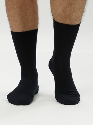 Sada pěti párů pánských ponožek v černé, tmavě modré a šedé barvě Jack & Jones Jens