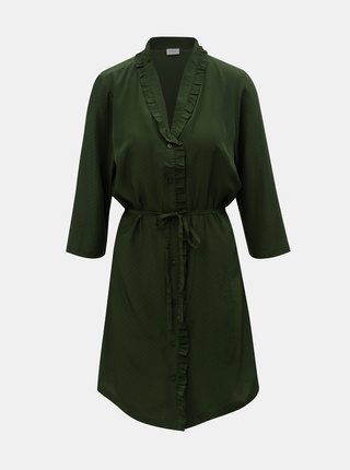 Zelené košeľové šaty Jacqueline de Yong Gilbert