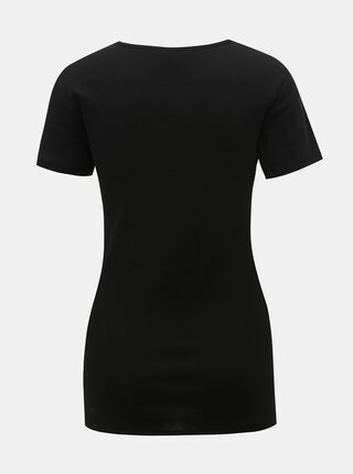 Čierne basic tričko Dorothy Perkins Tall