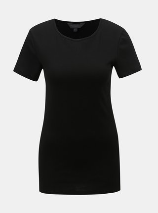 Čierne basic tričko Dorothy Perkins Tall