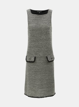 Sivé melírované svetrové šaty Dorothy Perkins Tall
