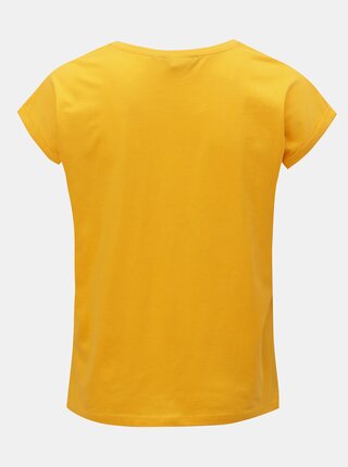 Žlté basic tričko Dorothy Perkins Curve