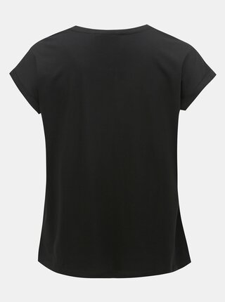 Čierne basic tričko Dorothy Perkins Curve