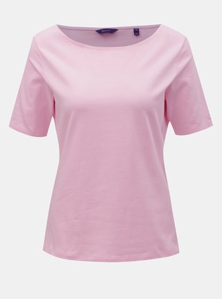 Ružové dámske basic tričko GANT