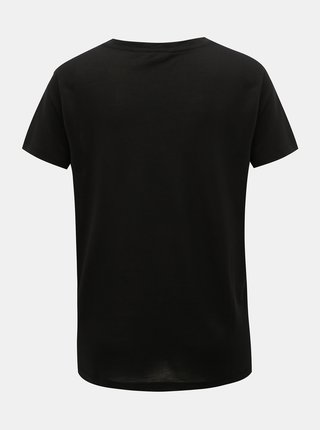Čierne basic tričko VERO MODA Spicy