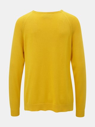 Žltý sveter s rozparkami ONLY New