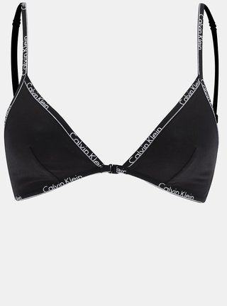 Černá podprsenka s logem Calvin Klein Underwear
