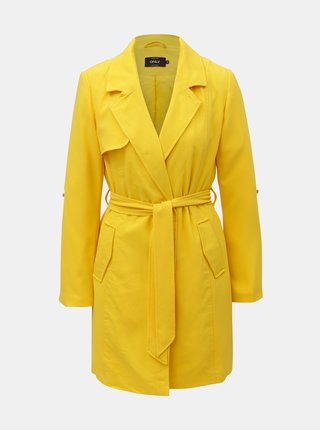 Žltý tenký kabát ONLY Jane