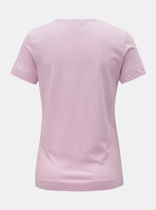 Ružové dámske basic tričko Tommy Hilfiger Tessa