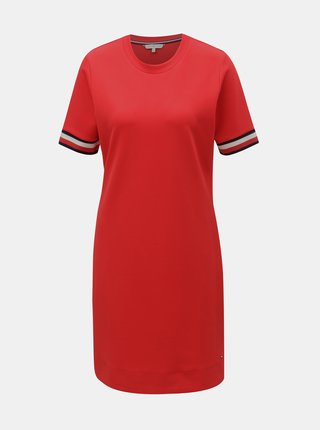 Červené šaty Tommy Hilfiger Thea