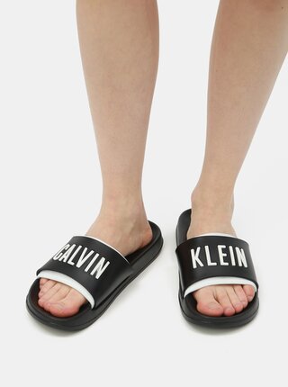 Černé dámské pantofle Calvin Klein Underwear