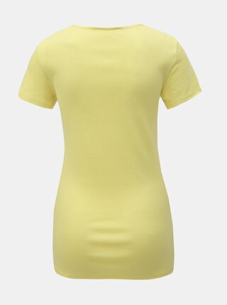 Žlté basic tričko Dorothy Perkins Tall