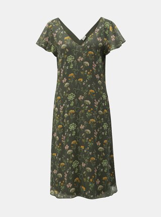 Zelené kvetované šaty Jacqueline de Yong Jennifer