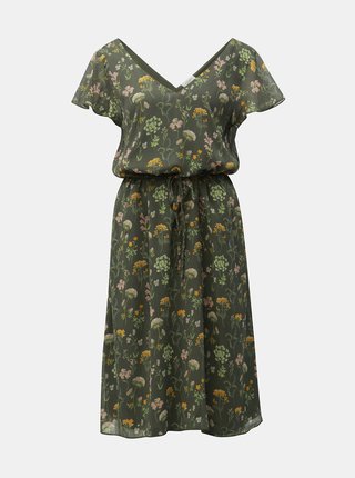 Zelené kvetované šaty Jacqueline de Yong Jennifer