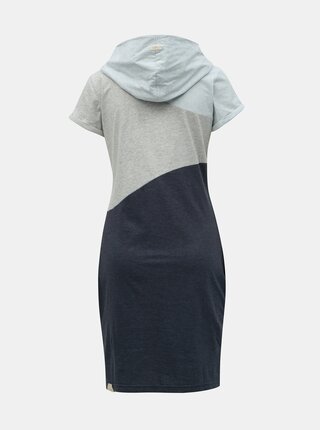 Sivo–modré melírované šaty Ragwear Chelsea