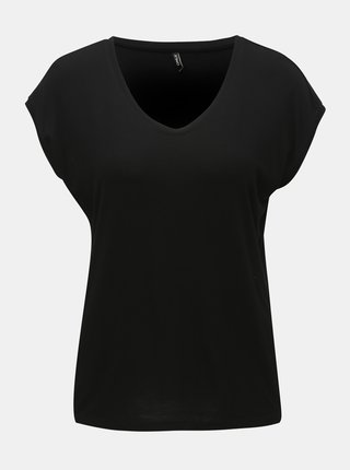 Čierne basic tričko ONLY Wilma