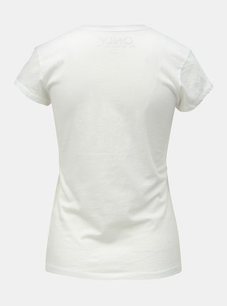 Biele basic tričko ONLY Cate