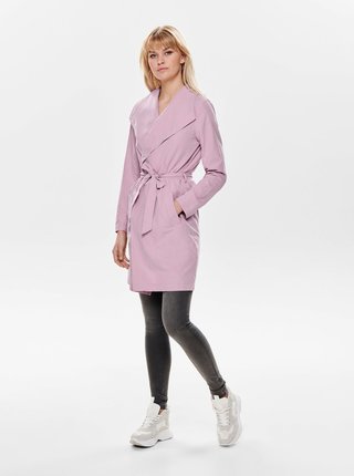 Ružový kabát Jacqueline de Yong Ida