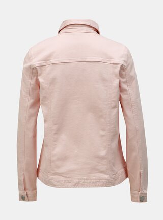 Ružová rifľová bunda M&Co