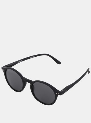Čierne slnečné okuliare s čiernymi sklami IZIPIZI #D