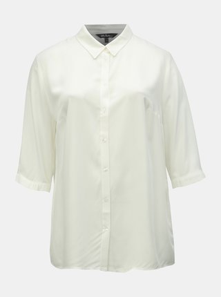 Biela košeľa s 3/4 rukávom Ulla Popken