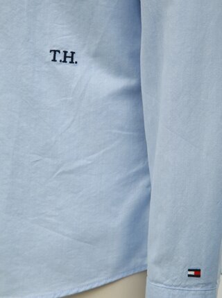 Světle modrá dámská košile Tommy Hilfiger Essential