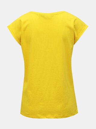 Žlté basic tričko Dorothy Perkins