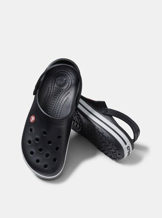 Černé pánské pantofle Crocs Crocband