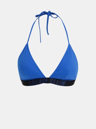Modrý dámsky vrchný diel plaviek Calvin Klein Underwear