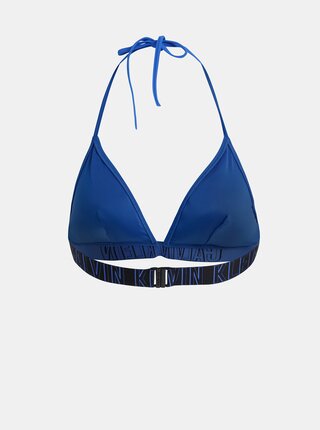 Modrý dámský horní díl plavek Calvin Klein Underwear