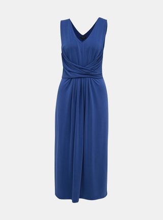 Modré šaty Selected Femme Elena