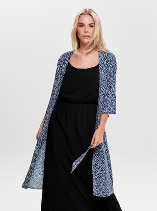Modré kvetované kimono Jacqueline de Yong Star