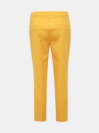 Žlté skrátené nohavice Dorothy Perkins