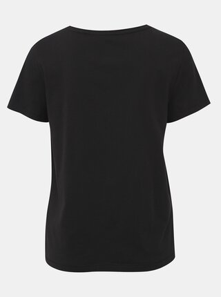 Čierne basic tričko VILA Susette