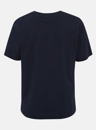 Tmavomodré basic tričko Selected Femme Standard